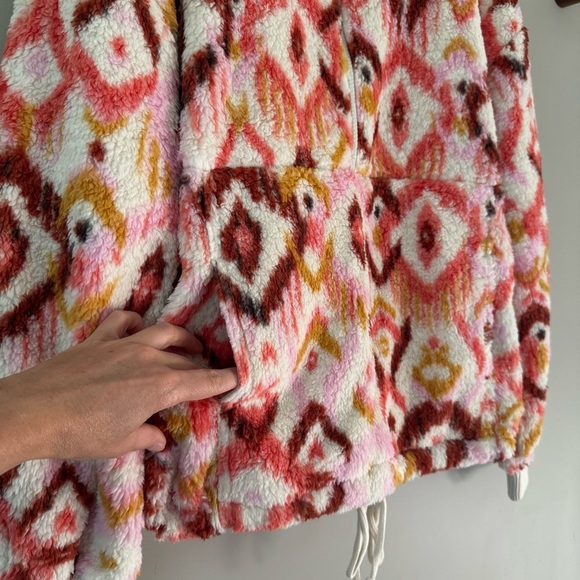 BILLABONG TIME OFF HALF ZIP FLEECE PULLOVER SIZE MEDIUM LAVENDER KISS - Picture 5 of 9